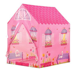 iPLAY Detský stan - Ružový domček