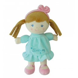 Smily Play, Handrová bábika Brittany se sv. hnědými vláskami, 25 cm