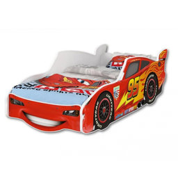 Nellys Detská posteľ Super Car McQueen 160 x 80 cm