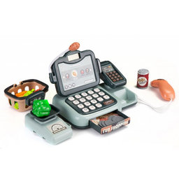 Eco Toys Detská pokladňa elektronická so skenerom a doplnky
