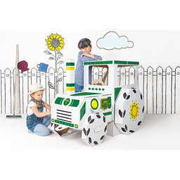 Detský kartónový traktor Tektorado
