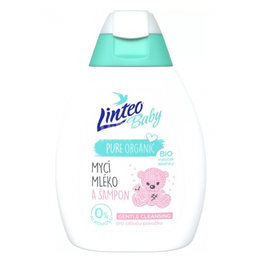 Umývacie mlieko a šampón 425 ml, BIO nechtíkom lekárskym LINTEO BABY