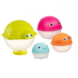 Canpol babies Sada kreatívnych hračiek do vody so sprchou, OCEÁN