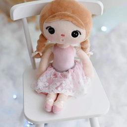 Metoo Handrová bábika Anjelik Boho, ružová