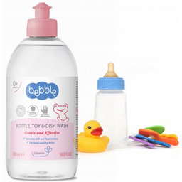 Bebble Umývací prostriedok na fľaštičky, cumlíky a hračky - 500 ml