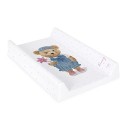 Ceba Baby prebaľovacia podložka Comfort Fluffy Puffy Lizzy - tvrdá, 50 x 70 cm