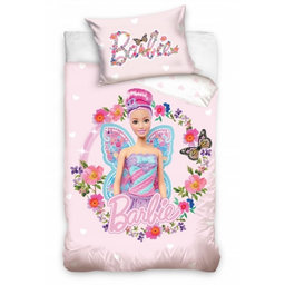 Bavlnené detské obliečky Carbotex - Barbie, 135x100 cm