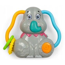 Interaktívna hračka Milly Mally, Sloník so zvukom, sivá