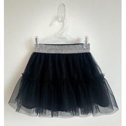Dojčenská tylová sukňa, Mamatti, Baby Mouse - čierna