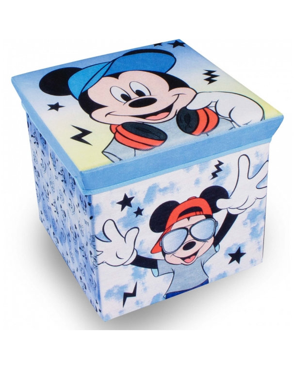 Úložný box na hračky Myšiak Mickey s vekom