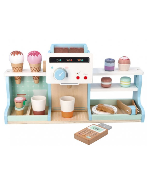 Kaviareň so zmrzlinou, drevo, Adam Toys