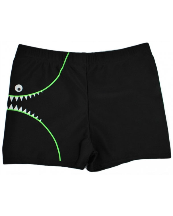 Chlapčenské plavky - Noviti, Shark, čierno/zelená