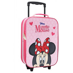 Detský cestovný kufor Minnie ružová