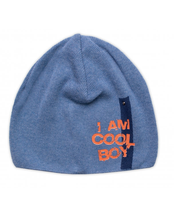 Jarná, jesenná čiapka I am Cool Boy, jeans, 40-46 cm