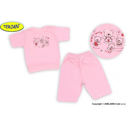 Detské pyžamko Terjan - ružové, vel. 86