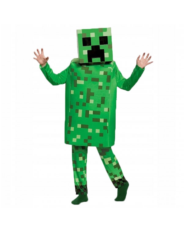 Detský kostým Minecraft Creeper 104-116 S