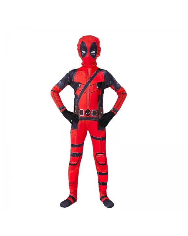 Detský kostým Deadpool s maskou 122-134 L