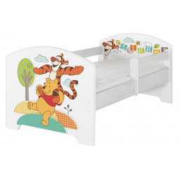 BabyBoo Detská postel Disney - Medvídek PÚ a tigrík