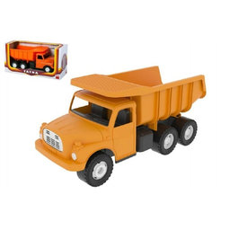 Teddies Auto Tatra 148 plast 30cm oranžová sklápač v krabici