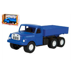 Teddies Auto nákladné Tatra 148 valník plast 30cm modrá v krabici 35x18x13cm