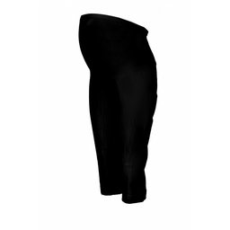 Be MaaMaa Tehotenské 3/4 nohavice s elastickým pásom - čierne, vel´. XXXL