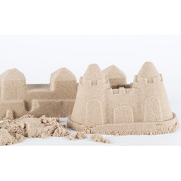NaturSand Kinetický piesok - prírodný - 3kg + formičky Zmrzlina a pieskovisko zadarmo